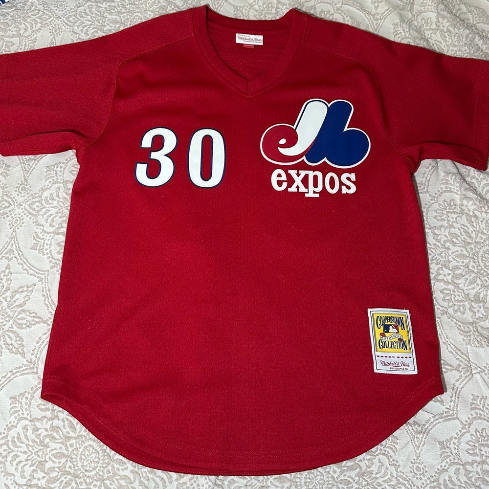 Mitchell & Ness Red Expos Jersey
